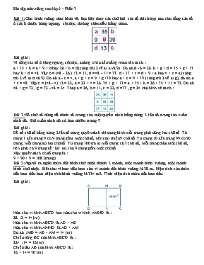 Bài tập toán nâng cao lớp 5 - Phần 3